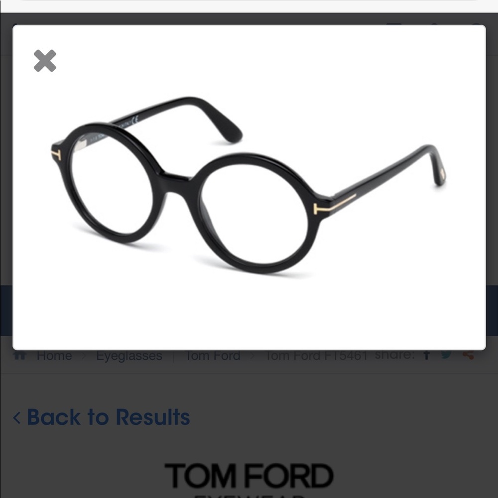 Brand New Tom Ford Round eyeglasses